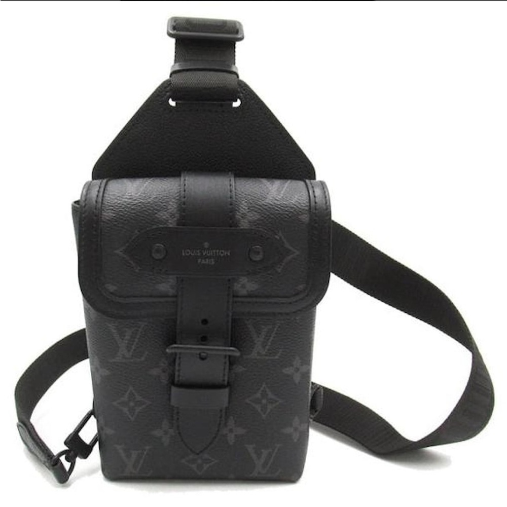 Louis Vuitton Monogram Black Belt Bag